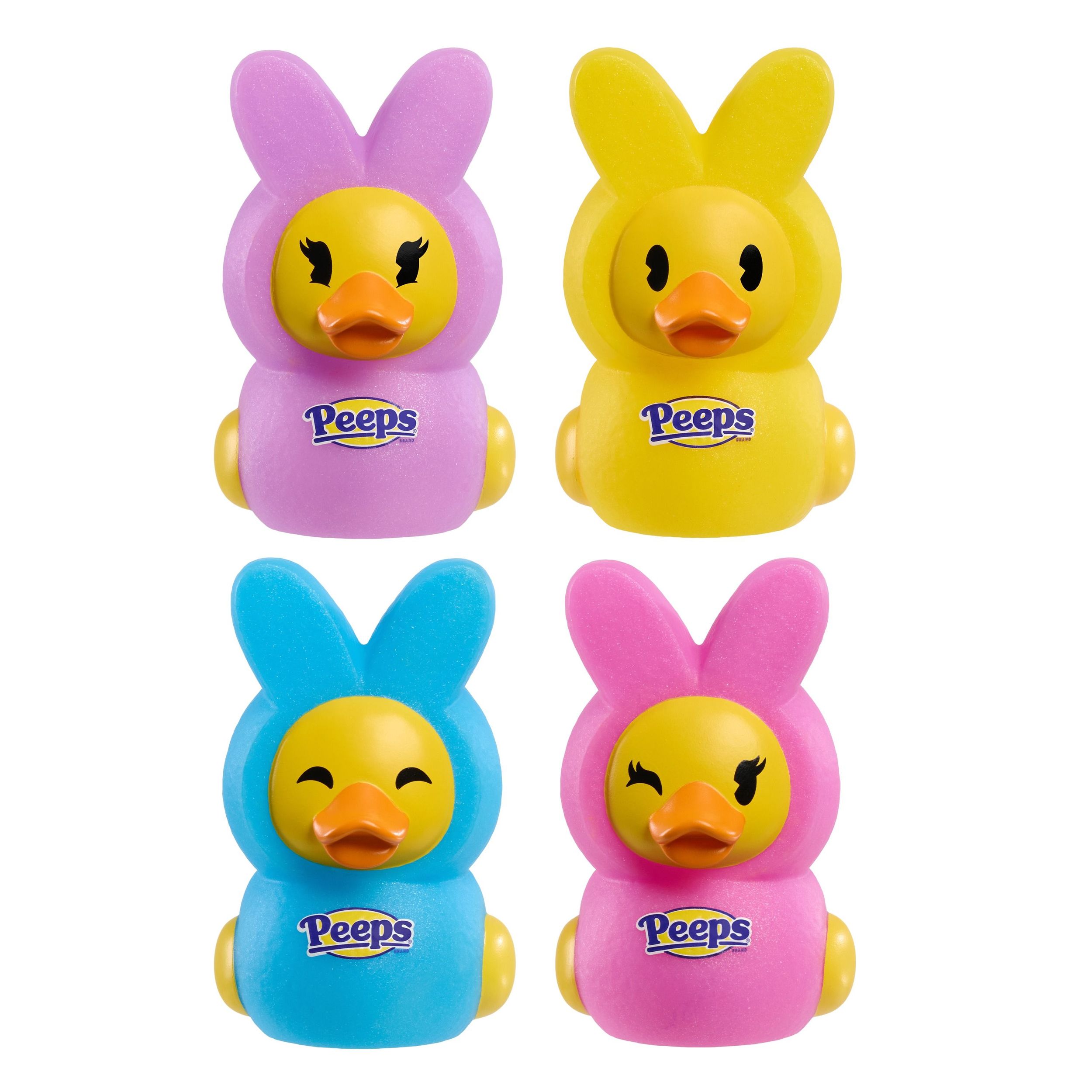 Canard de Pâques Peeps pour enfants x Duckalooz Disney, choix de couleurs, 2 ans et plus, jouet de fantaisie de collection pour Pâques, 2,75 po Front_Flat