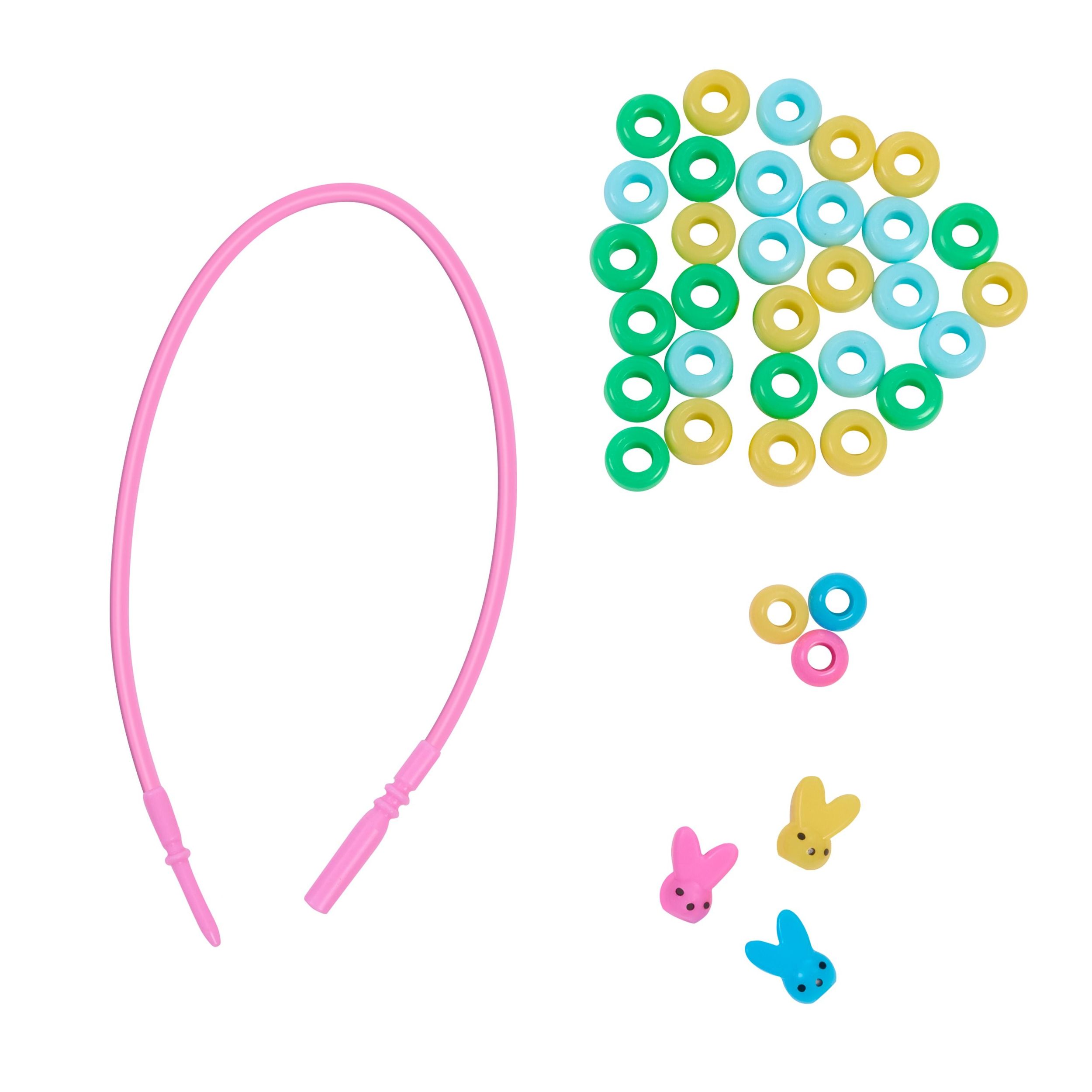 Peeps Kids' Easter Beads Jewelry Surprise Kit, Assorted, Wearable Accessory for Easter, Ages 3+ Front_Flat