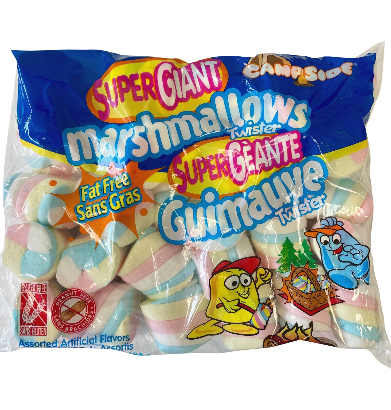 Super Giant White Marshmallows, 700-g Front_Flat