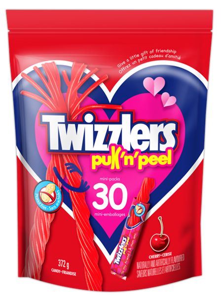 Twizzlers Pull-n-Peel, 372-g, 30-pk Front_Flat