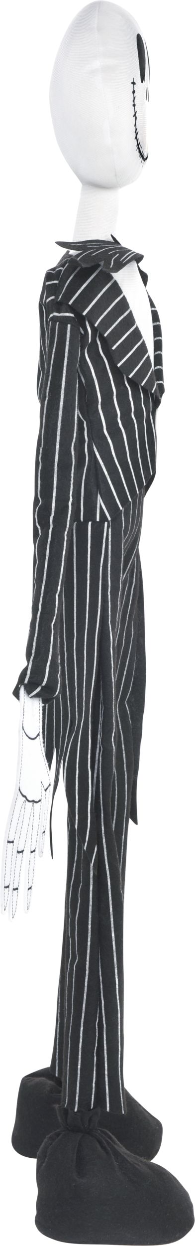 Jack Skellington, L'Étrange Noël de Monsieur Jack, personnage debout géant, noir/blanc, 36 po, décoration intérieure/extérieure pour Halloween Side_Right