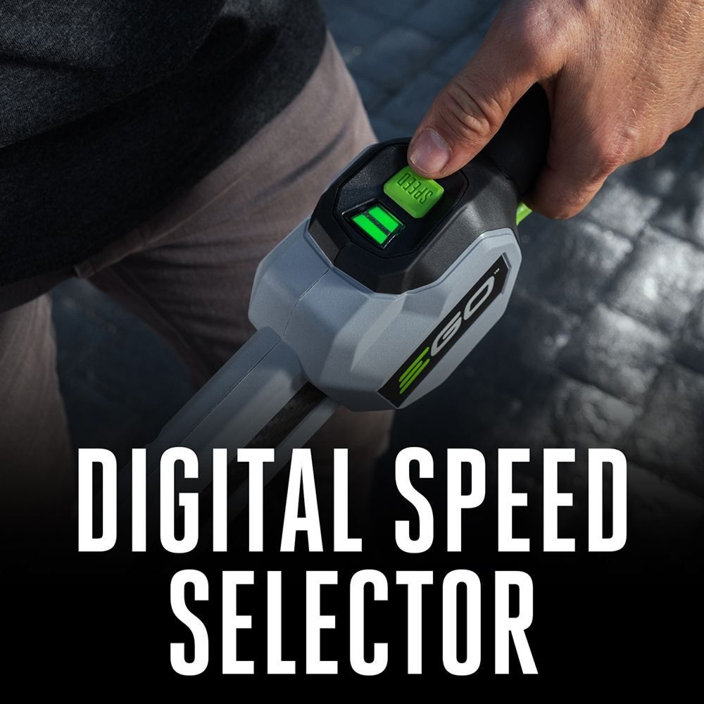 EGO POWER+ 56V Powerload String Grass Trimmer with Line IQ, 16-in, Tool Only CloseUp