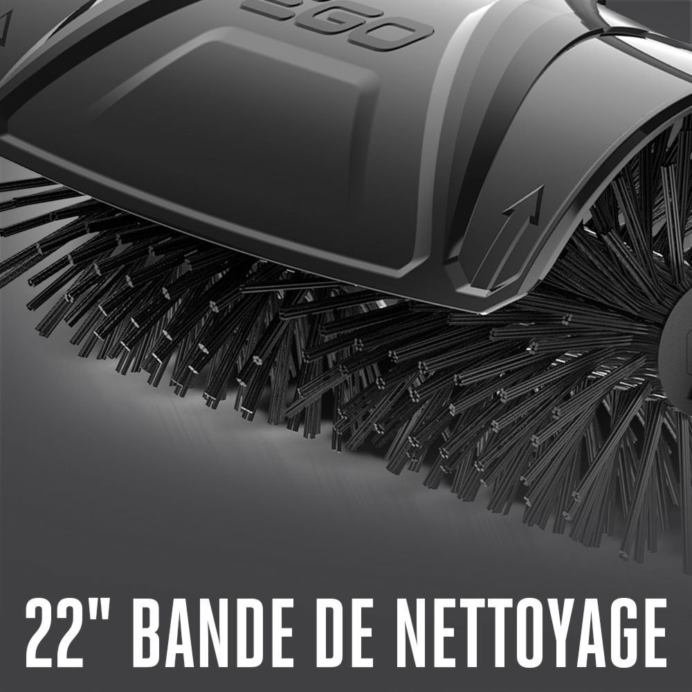 Brosse à soies à plusieurs têtes EGO POWER+ CloseUp