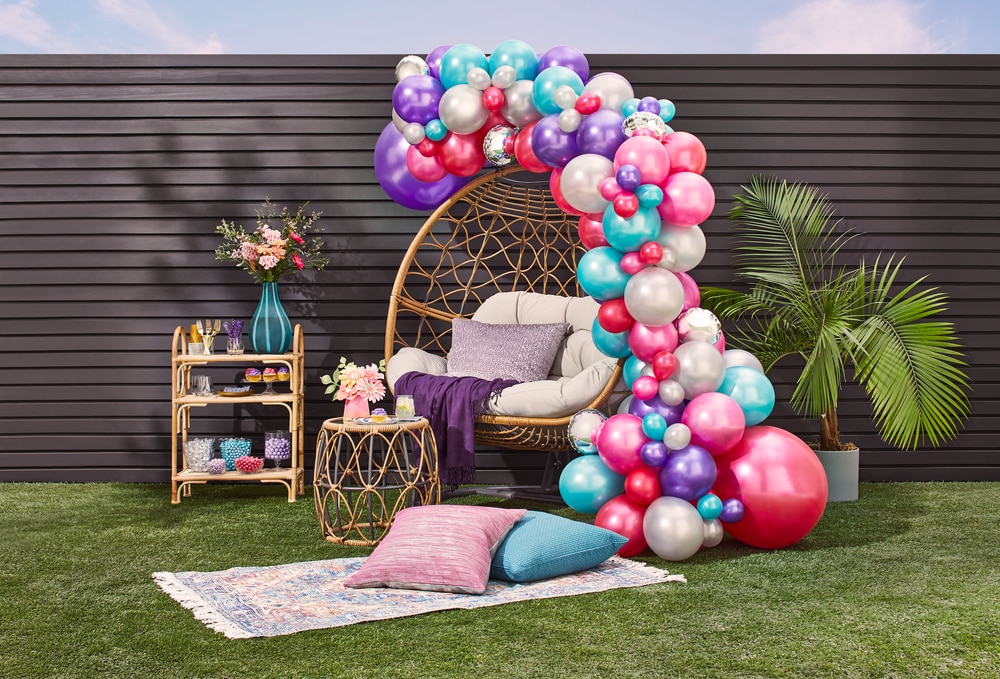 CANVAS Sydney Double Outdoor Patio Egg Swing Chair w/ Stand Canadian Tire