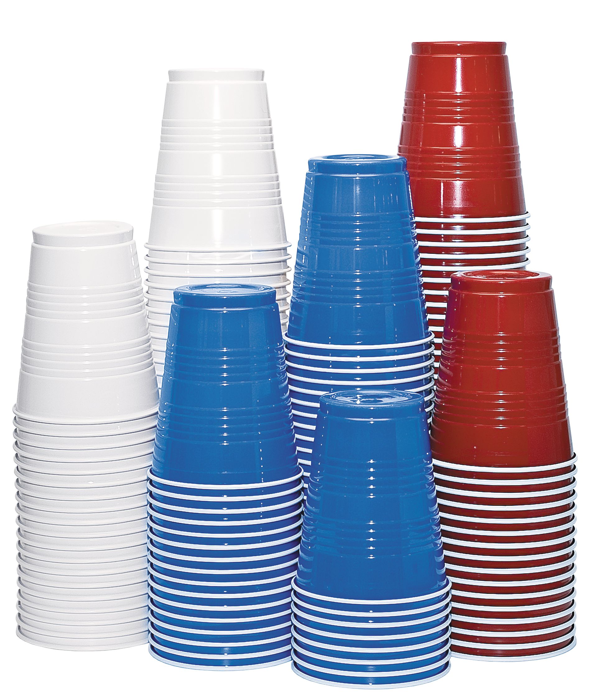 Large plastic store party cups