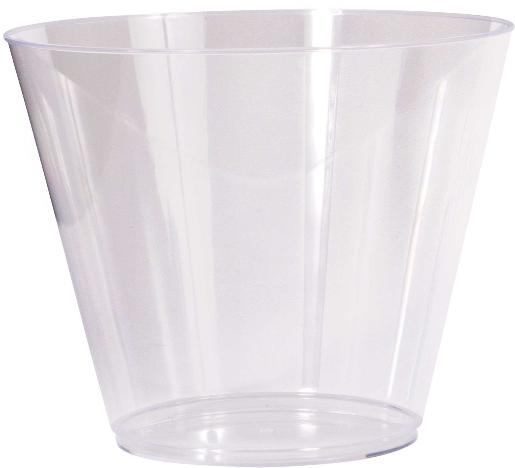 Disposable Plastic Cups, Birthdays, Anniversaries more, Clear, 10-oz, 8-pk Front_Elevated
