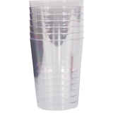 Verres en plastique jetables, 9 oz, paq. 8 Front_Flat