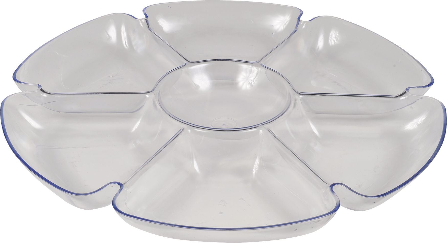 16"CMPRT TRAY CLR 16