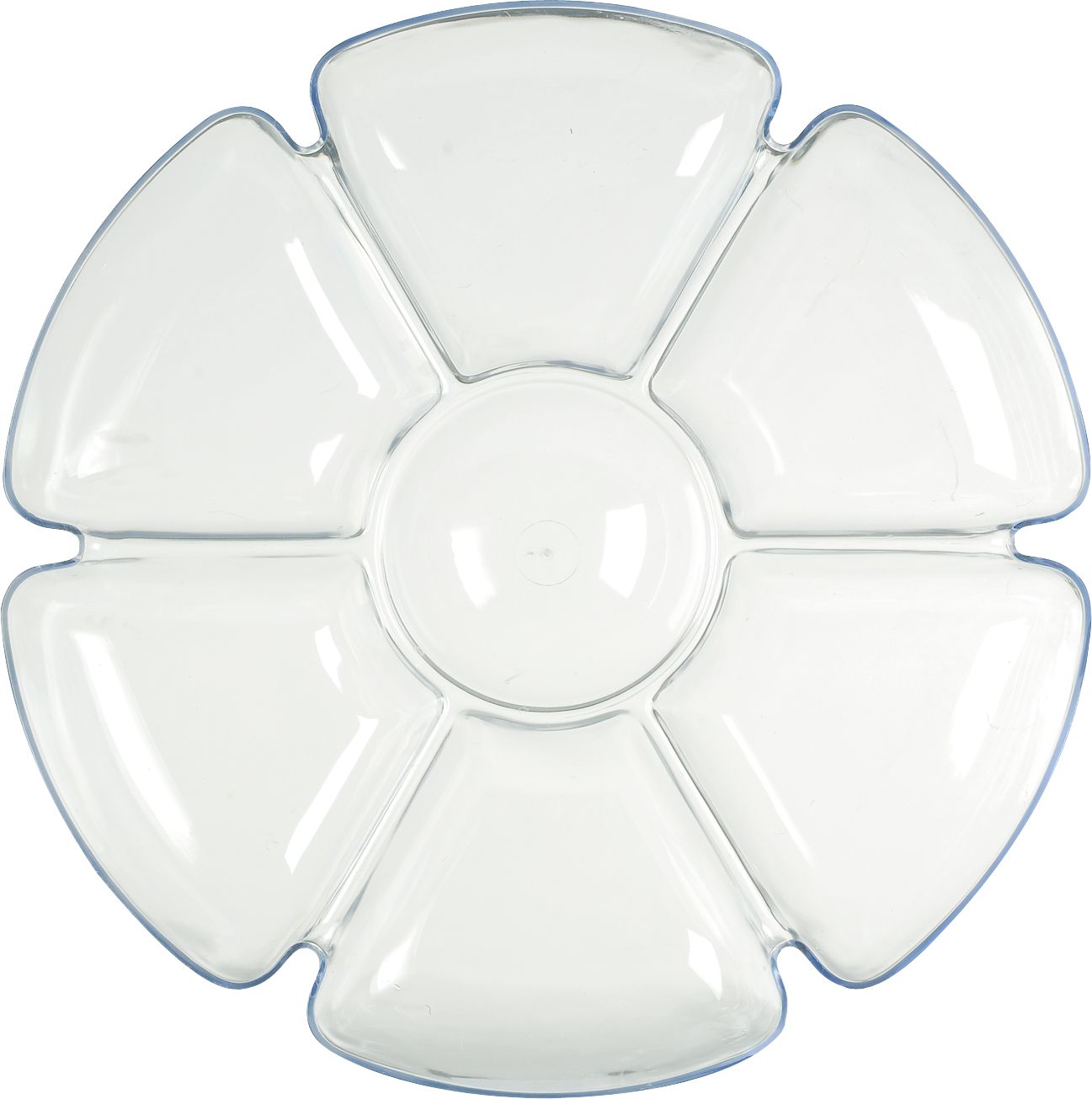16"CMPRT TRAY CLR 16
