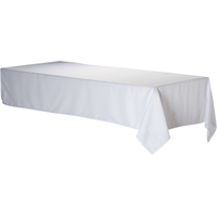 Rectangle Fabric Reusable Table Cover, Assorted Colours, 60x84-in, for Christmas/Thanksgiving/New Year's Eve/Birthday Party