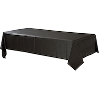 Rectangle Plastic Reusable Table Cover, Blue, 54x108-in, for Baby Shower/Hanukkah/Birthday Party