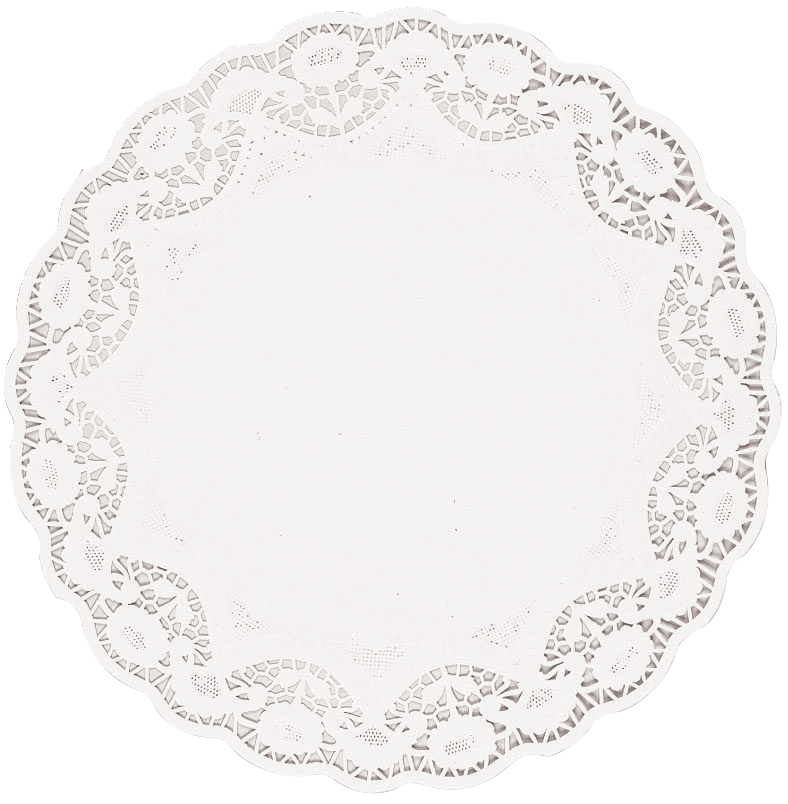 Round Paper Placemat Doilies, White, 14.5-in, 8-pk, for Birthday ...