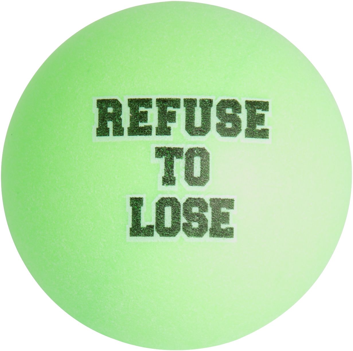 Funny Text Plastic Pong Balls for Table Tennis, Beer Pong, Party, Assorted Colours, 6-pk Front_Flat