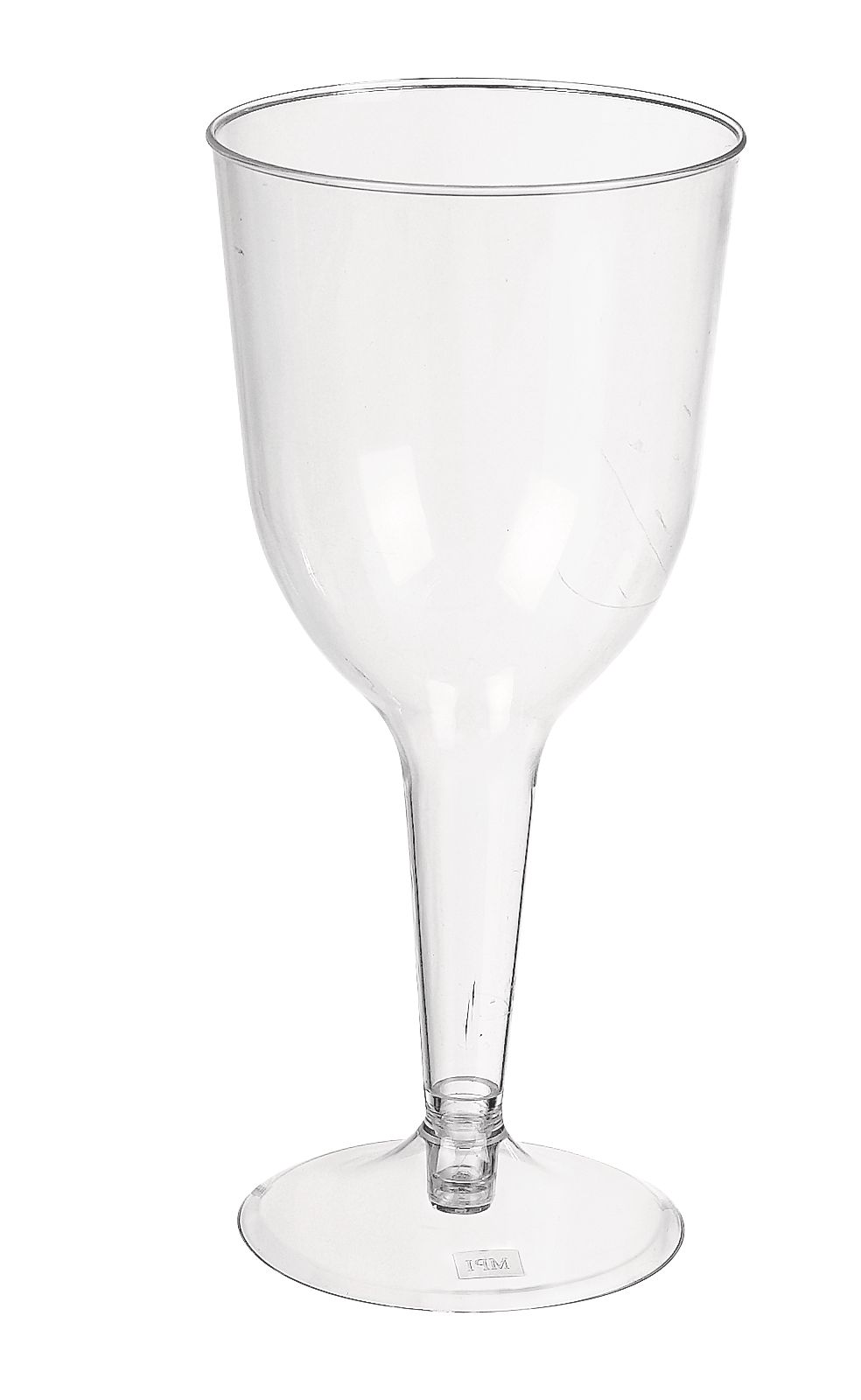 Big Party Pack Plastic Reusable Wine Glasses, Clear, 11-oz, 20-pk, for Christmas/Thanksgiving/New Year's Eve/Birthday Party Front_Elevated