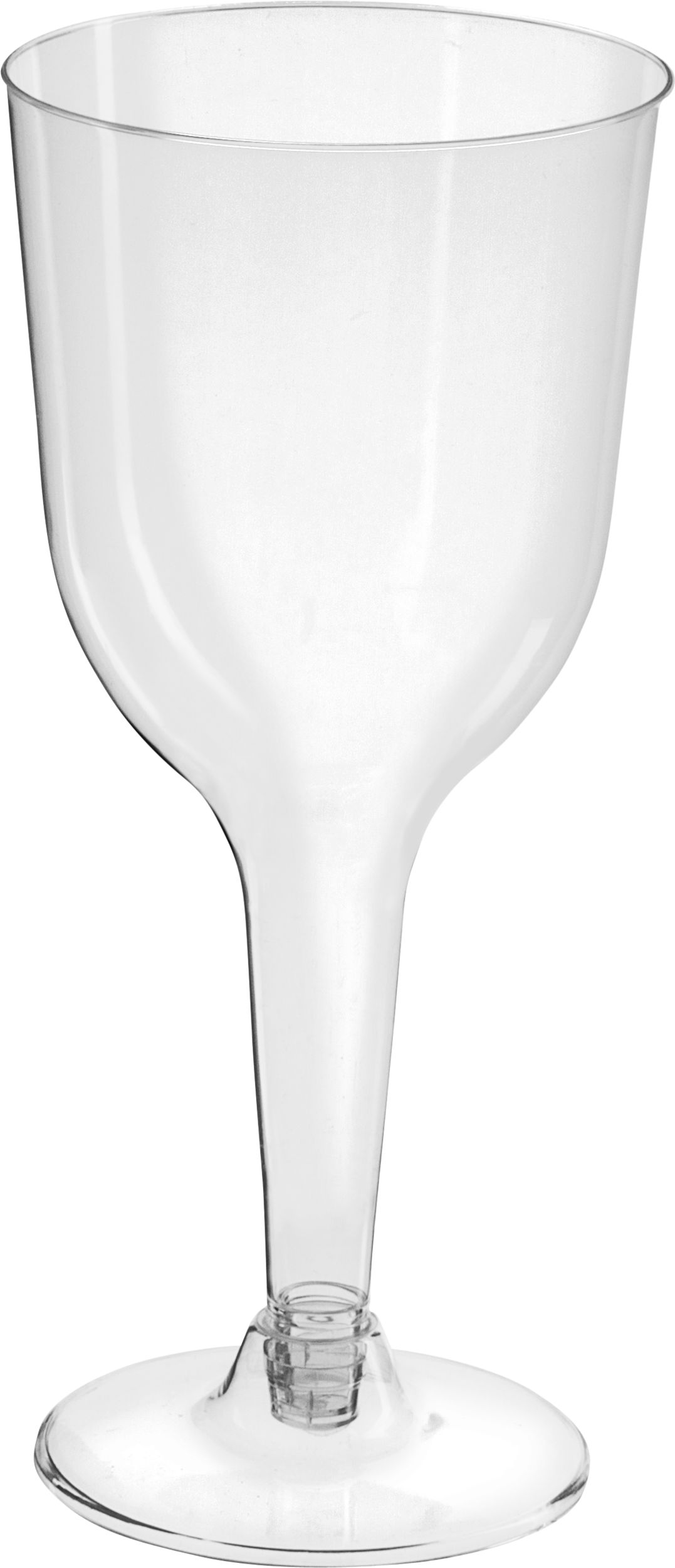 Big Party Pack Plastic Reusable Wine Glasses, Clear, 11-oz, 20-pk, for Christmas/Thanksgiving/New Year's Eve/Birthday Party Front_Elevated
