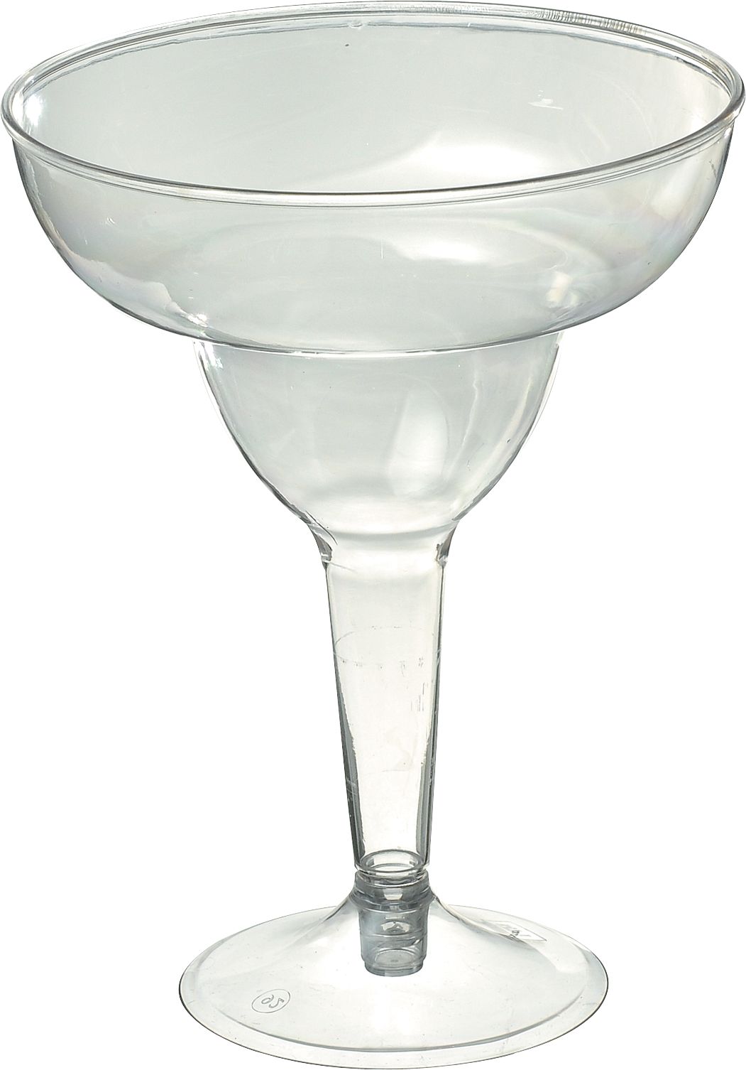 Big Party Pack Plastic Reusable Margarita Glasses, Clear, 11-oz, 20-pk, for Christmas/Thanksgiving/New Year's Eve/Birthday Party Front_Elevated