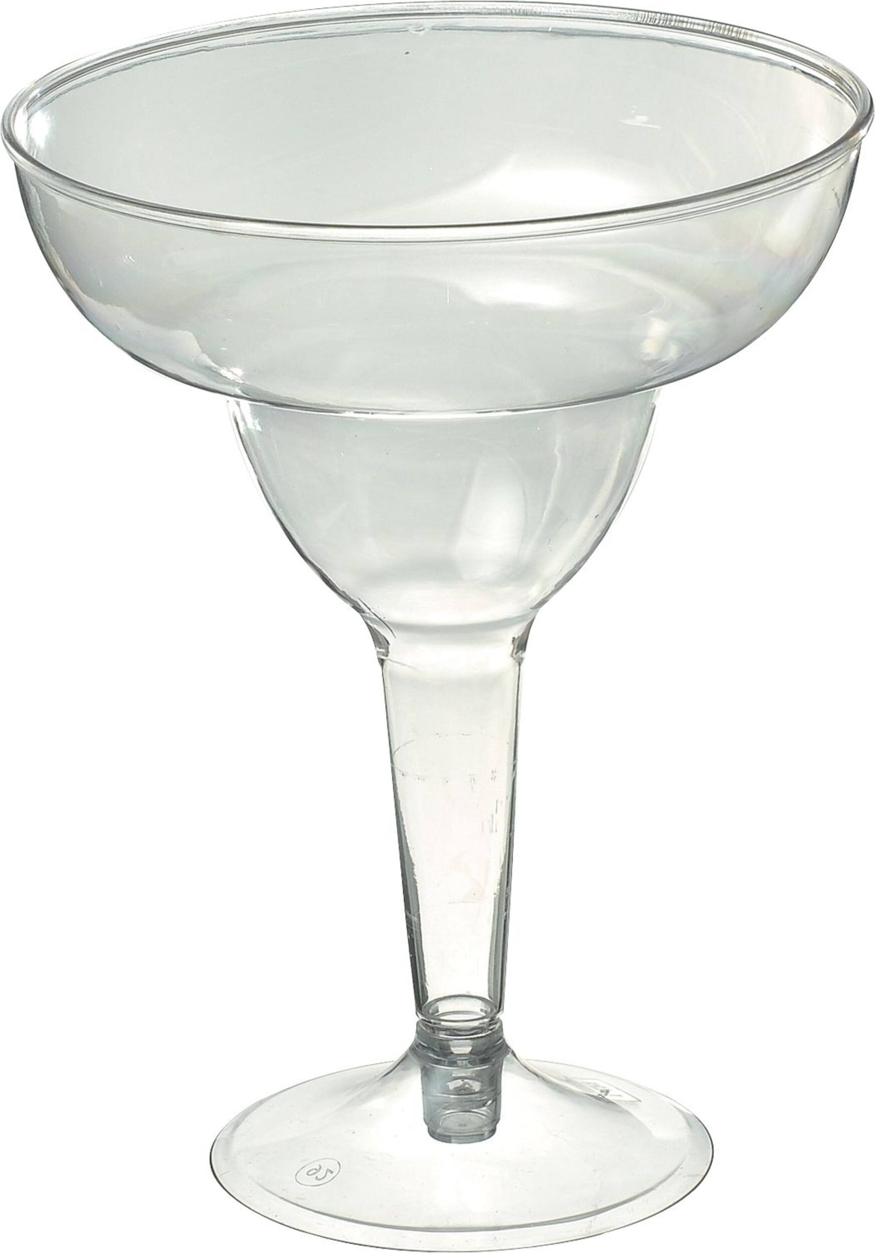 Big Party Pack Plastic Reusable Margarita Glasses, Clear, 11-oz, 20-pk ...