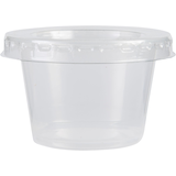 Clear Plastic Jelly Shot Cups with Lids, 60-pk Front_Elevated