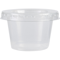 Clear Plastic Jelly Shot Cups with Lids, 60-pk Front_Elevated