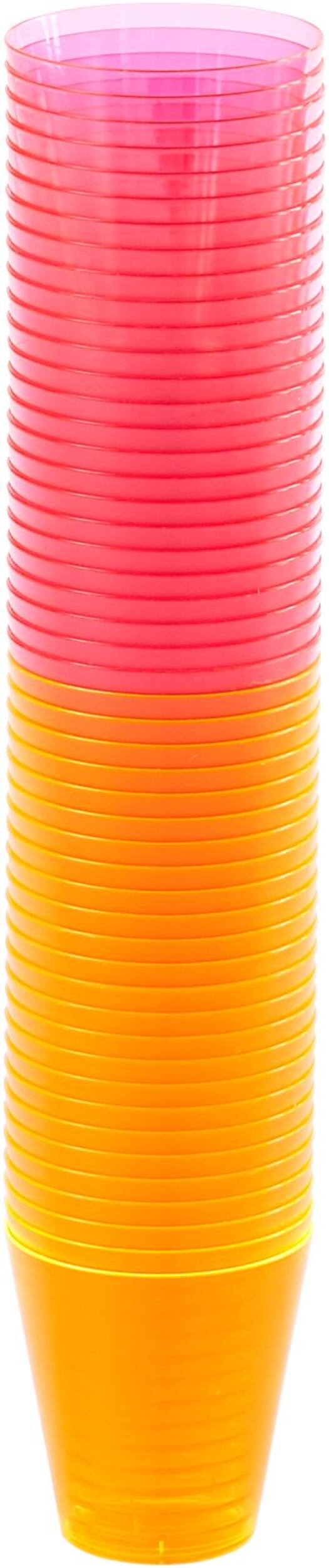 Verres à liqueur en plastique luminescent pour grosse fête, paq. 100 Front_Flat
