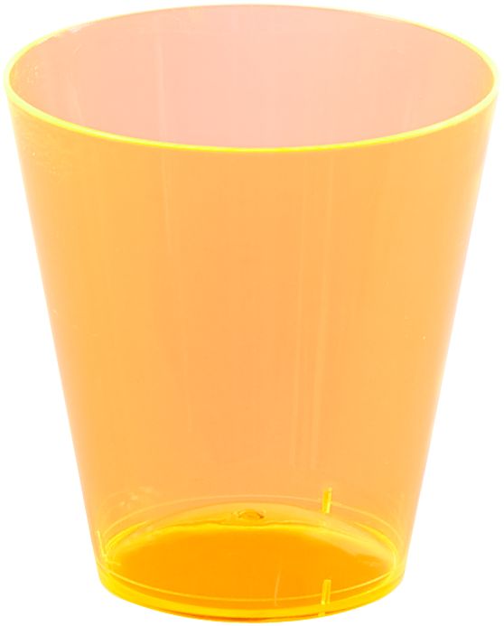 Big Party Pack Plastic Two-Part Shot Glasses, Neon Colours, 2-oz, 100-pk, for New Year's Eve/Graduation/Christmas/Birthday Party Front_Elevated