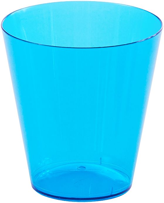 Big Party Pack Plastic Two-Part Shot Glasses, Neon Colours, 2-oz, 100-pk, for New Year's Eve/Graduation/Christmas/Birthday Party Front_Elevated