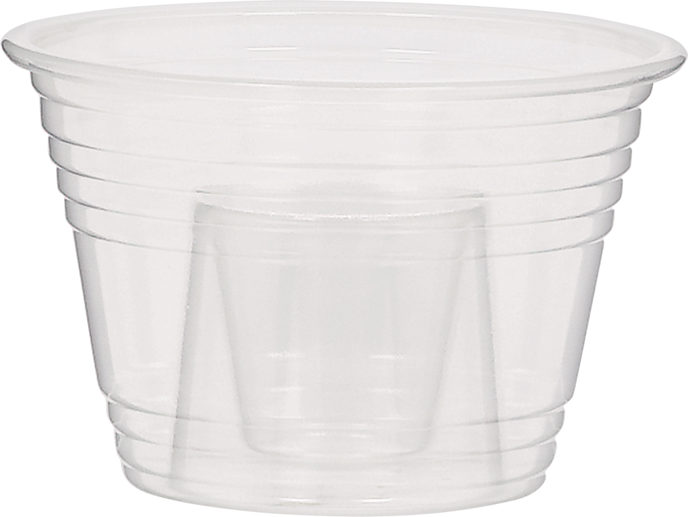Clear Plastic TwoPart Shot Glasses, 25pk Canadian Tire