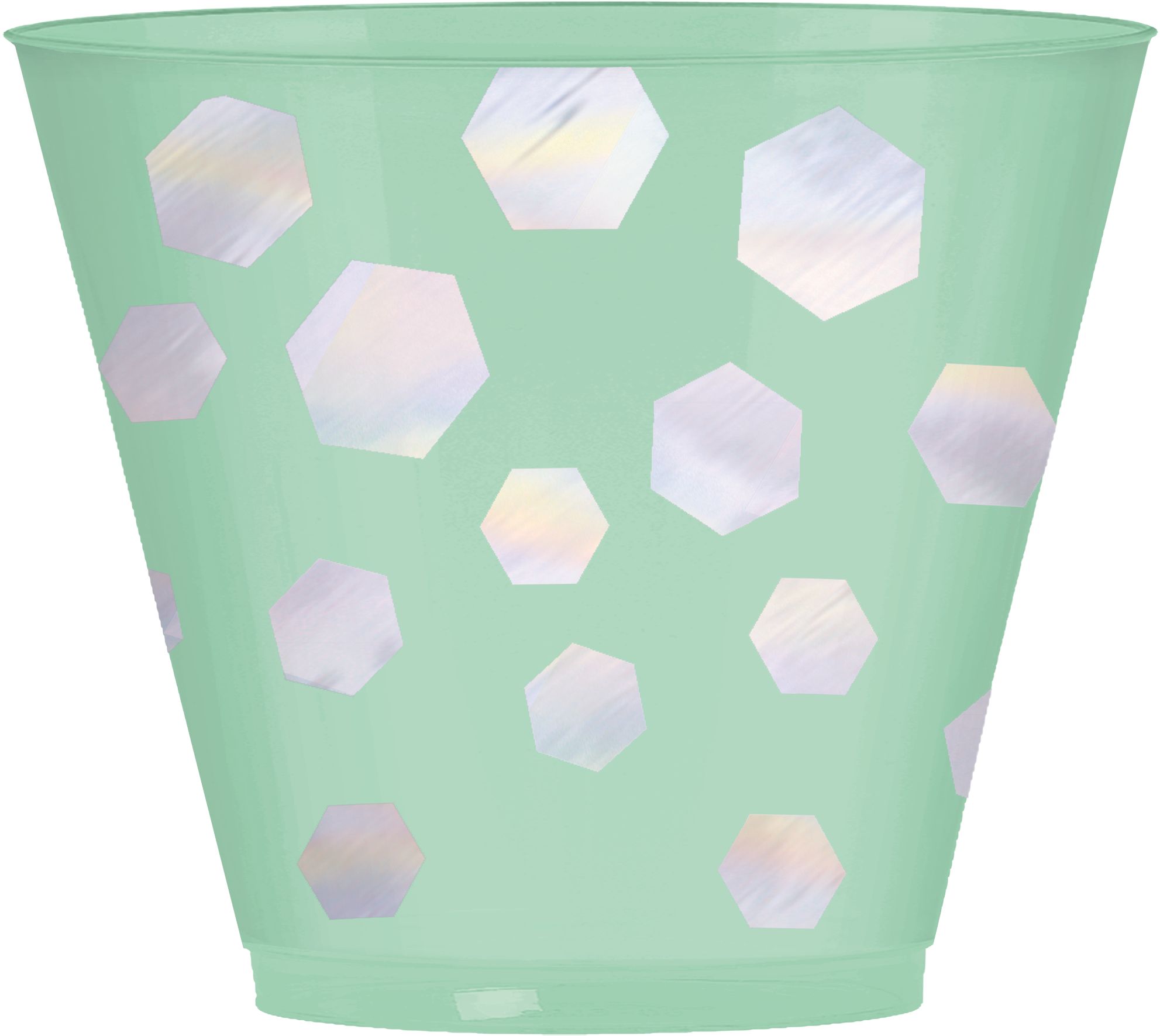 Shimmering Party Plastic Cups, 30-pk Front_Elevated