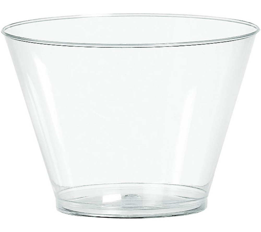 Clear Premium Plastic Square Cups, 14-pk