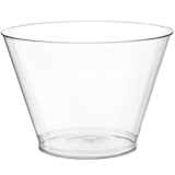 Big Party Pack Plastic Reusable Tumbler Cups, Clear, 5-oz, 88-pk, for Christmas/Thanksgiving/New Year's Eve/Birthday Party Front_Elevated