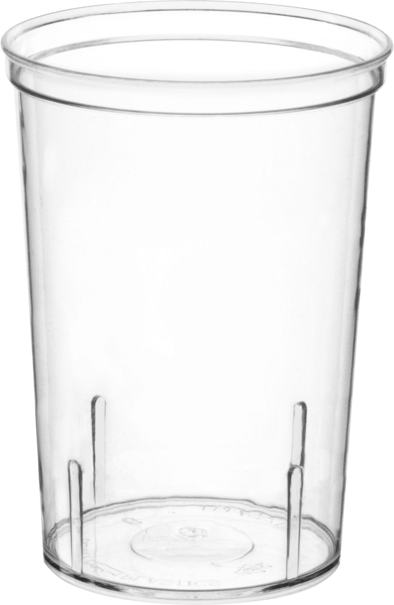 Big Party Pack Plastic Reusable Shooter Glasses, Clear, 5-oz, 20-pk, for Christmas/Thanksgiving/New Year's Eve/Birthday Party Front_Elevated