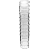 Big Party Pack Plastic Reusable Shooter Glasses, Clear, 5-oz, 20-pk, for Christmas/Thanksgiving/New Year's Eve/Birthday Party Front_Elevated