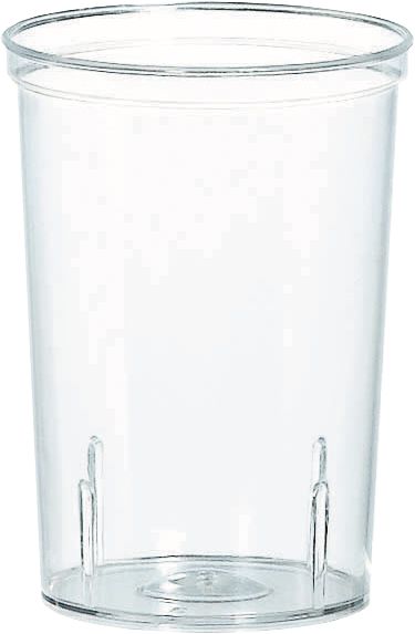 Big Party Pack Plastic Reusable Shooter Glasses, Clear, 5-oz, 20-pk, for Christmas/Thanksgiving/New Year's Eve/Birthday Party Front_Flat