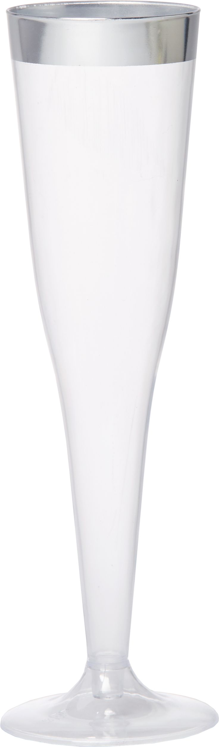 Flûtes à champagne en plastique de qualité supérieure, paq. 8 Front_Elevated