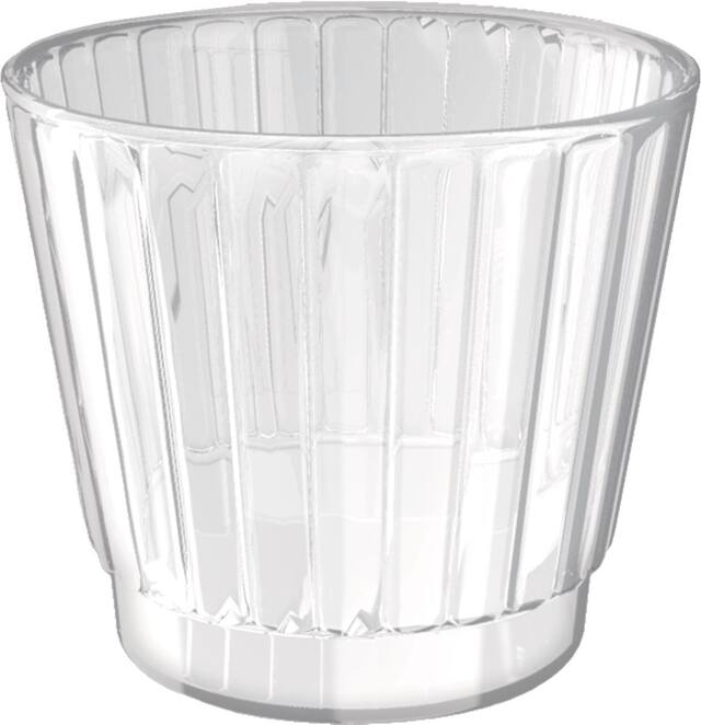Verres en plastique transparent de qualité supérieure, paq. 24 Front_Elevated