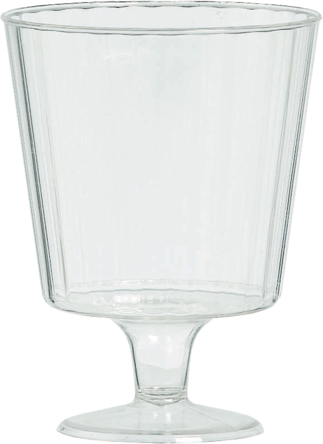 Plastic Wine Glasses, Birthdays, Showers, More, Clear, 5oz 24pk