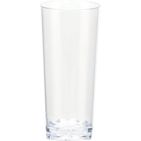 Mini Plastic Reusable Cordial Glasses, Clear, 2-oz, 10-pk, for New Year's Eve/Graduation/Christmas/Birthday Party Front_Elevated