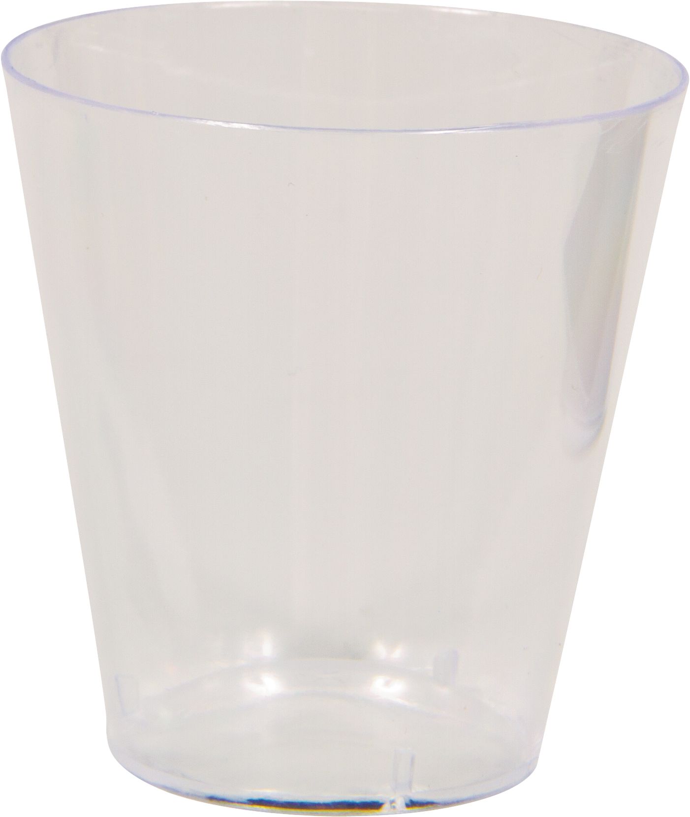 Big Party Pack Plastic Shot Glasses, Clear, 2-oz, 100-pk, for New Year's Eve/Graduation/Christmas/Birthday Party Front_Elevated