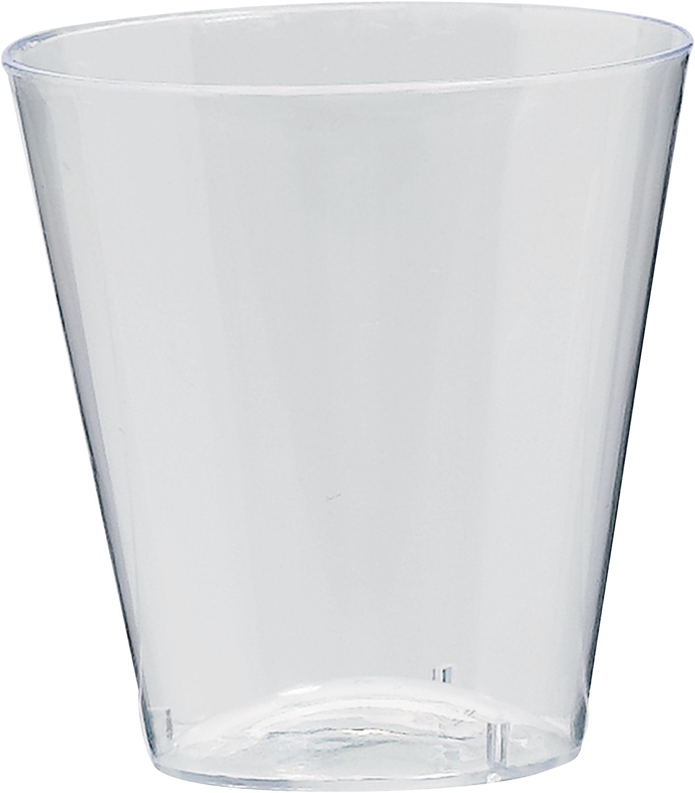 Big Party Pack Plastic Shot Glasses, Clear, 2-oz, 100-pk, for New Year's Eve/Graduation/Christmas/Birthday Party Front_Elevated