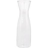 Plastic Reusable Carafe, Clear, 35-oz, for Christmas/Thanksgiving/New Year's Eve/Birthday Party Front_Elevated