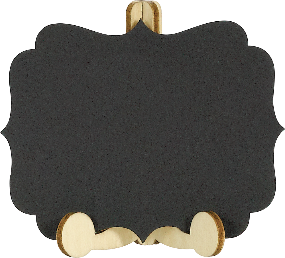Customizable Mini Chalkboard Wood Easel Sign for Birthday, Party