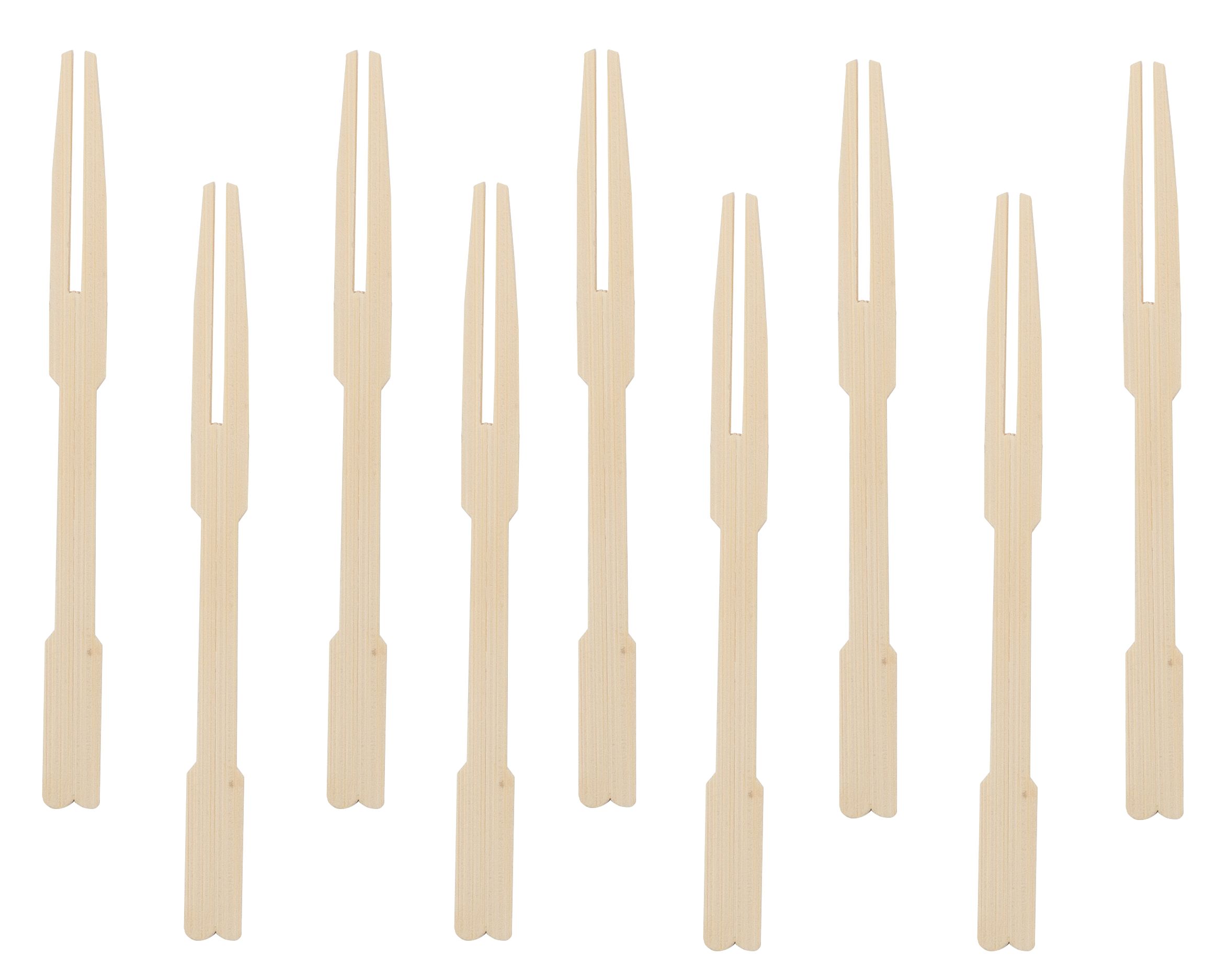 Bamboo, Snack Picks, Spears Cheese Fruits, more, 3 1/2-in, 70-pk Front_Flat