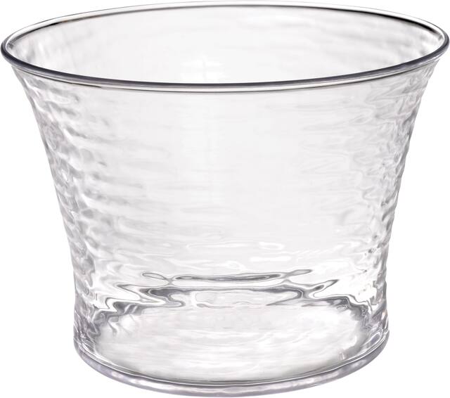 Seau à glace en plastique transparent de qualité supérieure Front_Elevated