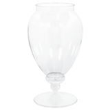 Pot apothicaire en plastique avec caisson pour fêtes d'anniversaire, fête, anniversaire, transparent, 5 x 10 po Front_Elevated