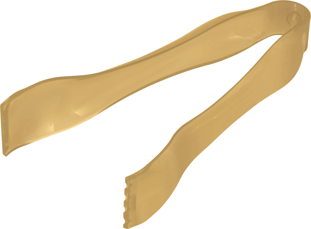 Plastic Mini Tongs, Birthdays, Food Serving, Gold, 6 1/4in Canadian Tire