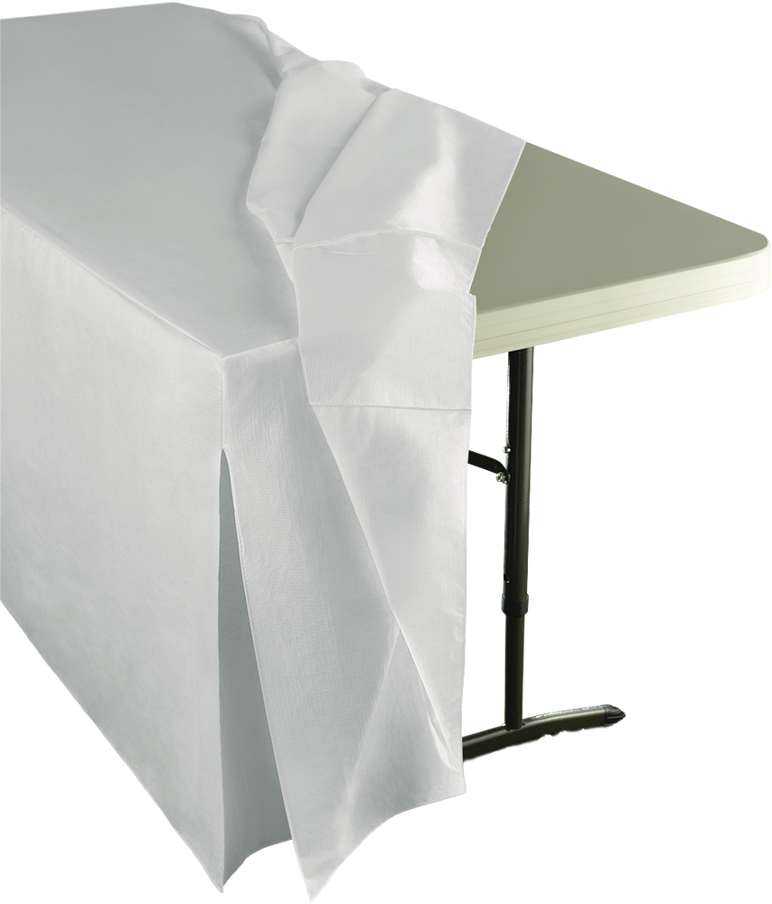 FlannelBacked Vinyl Fitted Table Cover, 72in Party City