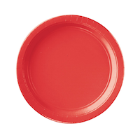 Big Party Pack Plastic Dinner Plates, 10.25-in, 50-pk Front_Flat