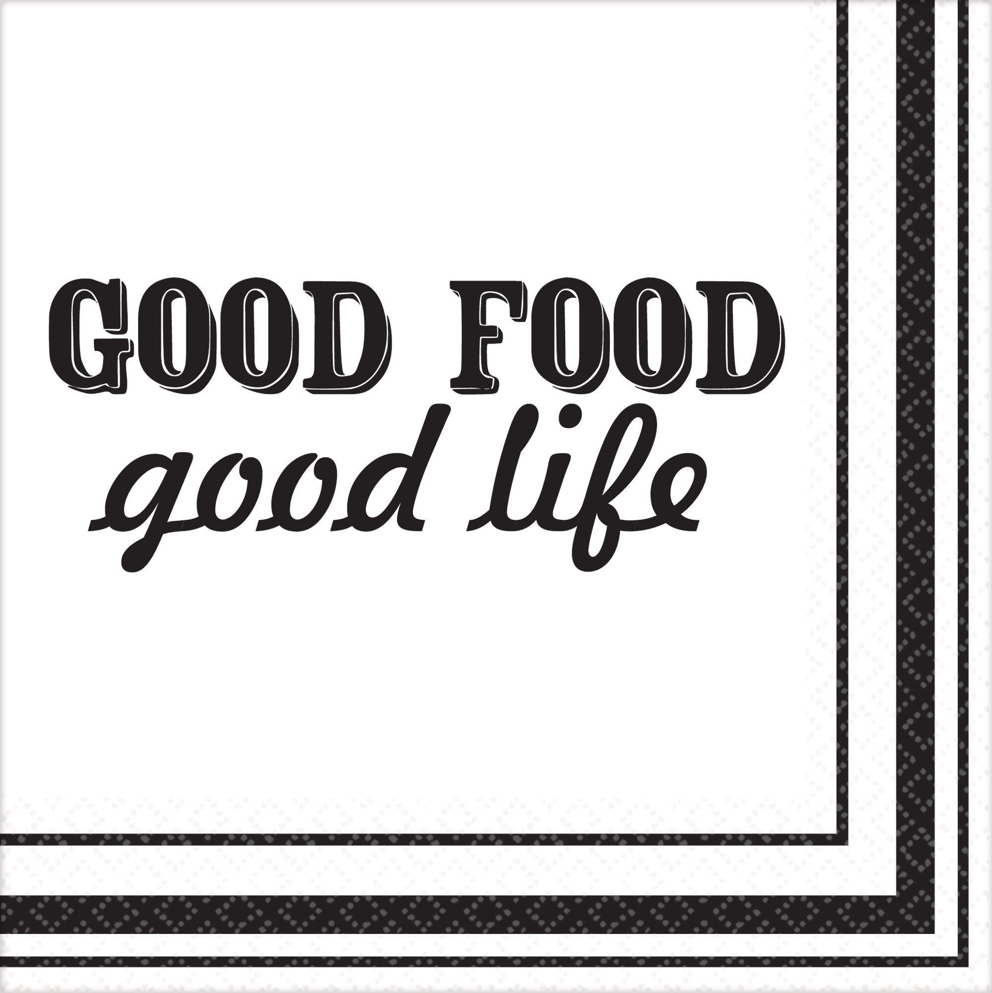 Eat Enjoy Lunch Napkins, 16-pk Front_Flat