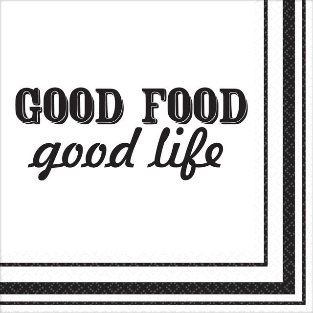 Eat Enjoy Lunch Napkins, 16-pk Front_Flat