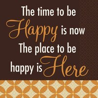 Serviettes à boissons Good Spirit dorées, paq. 16 Front_Flat